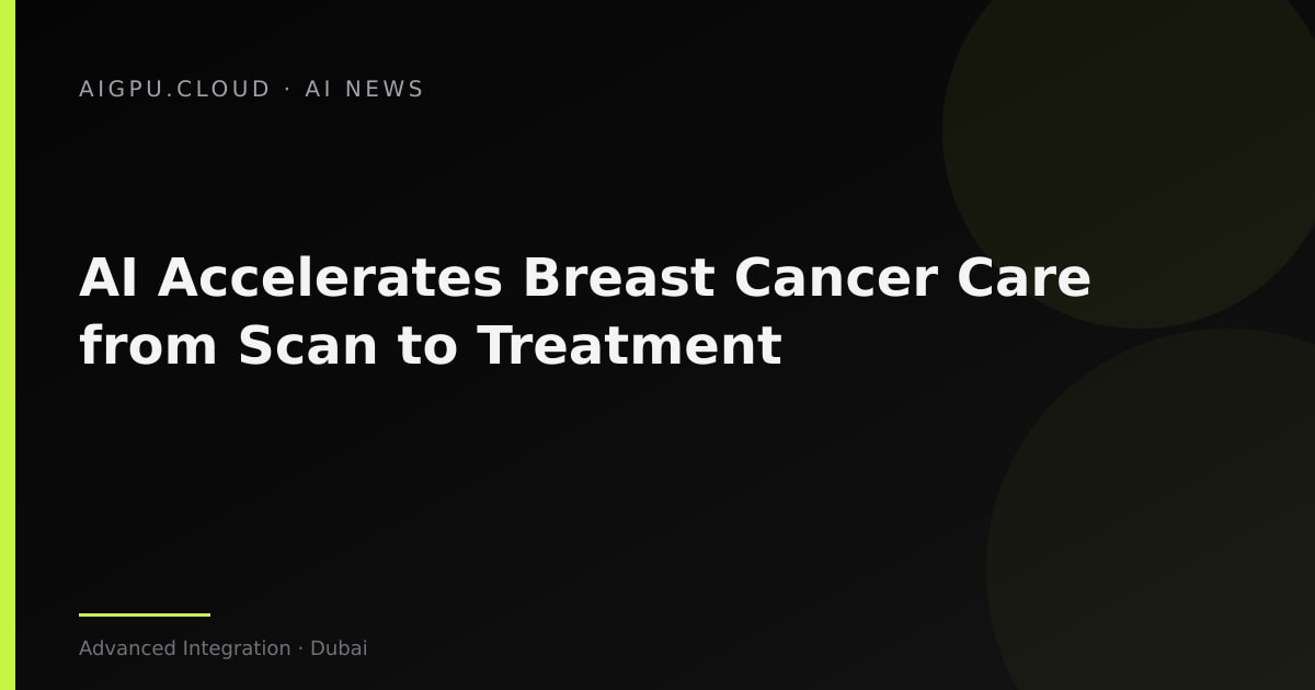 3D ultrasound device capturing a complete breast volume for AI‑driven cancer screening