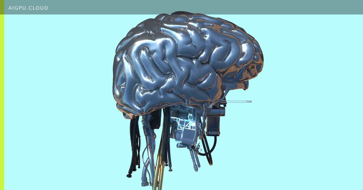Illustration of a robot face with a warning sign, symbolizing AI ethics and policy enforcement
