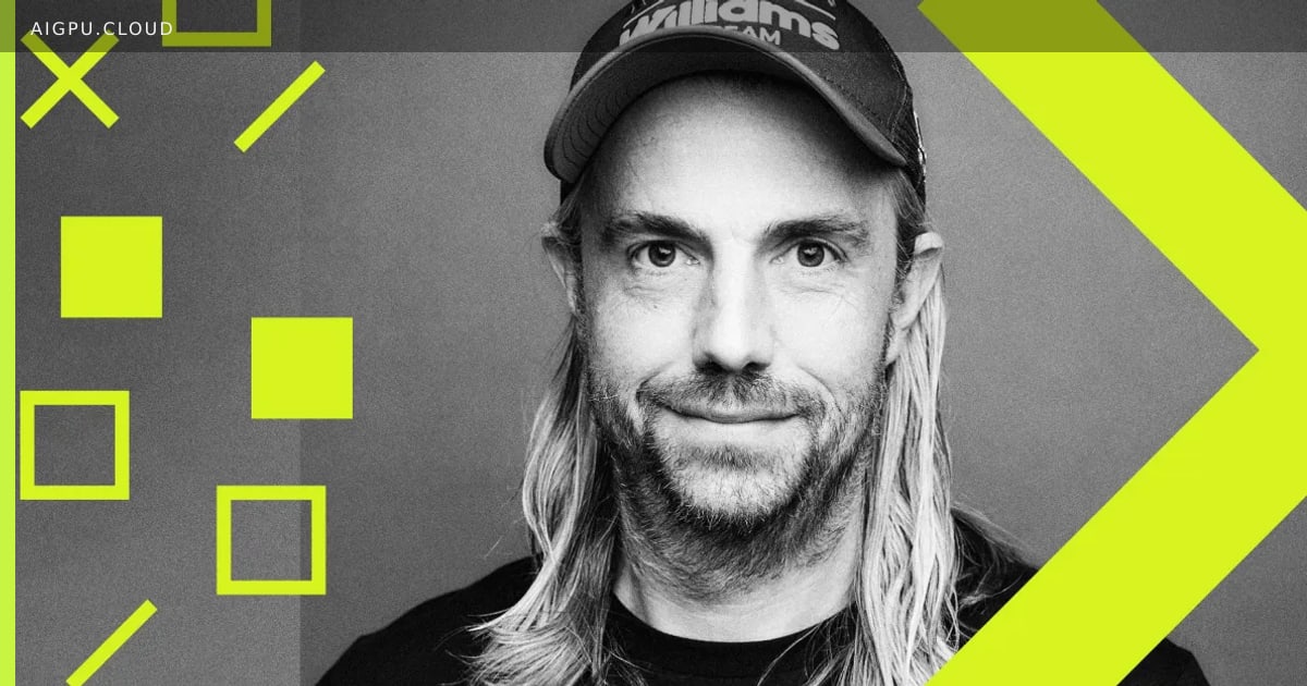 Atlassian CEO Mike Cannon‑Brookes speaking at a tech conference.