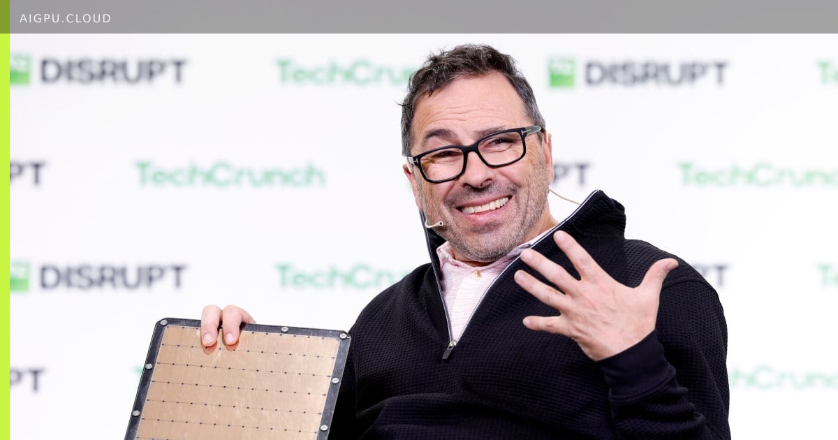 Andrew Feldman speaking at TechCrunch Disrupt 2026