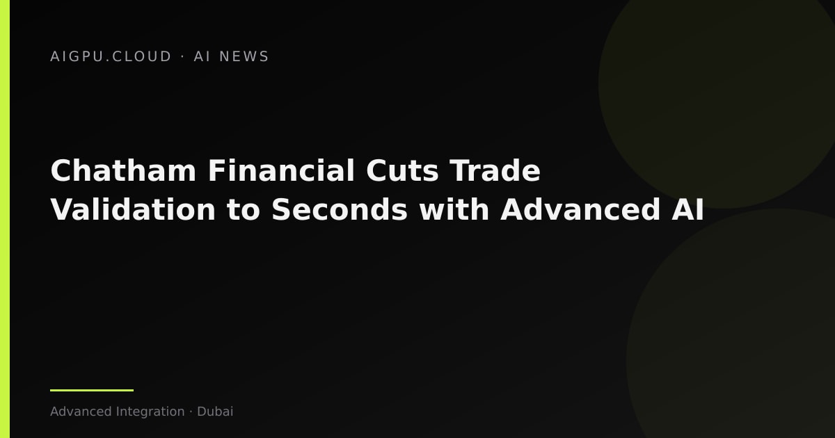 Financial analysts reviewing automated trade validation dashboard powered by AI models on GPU infrastructure