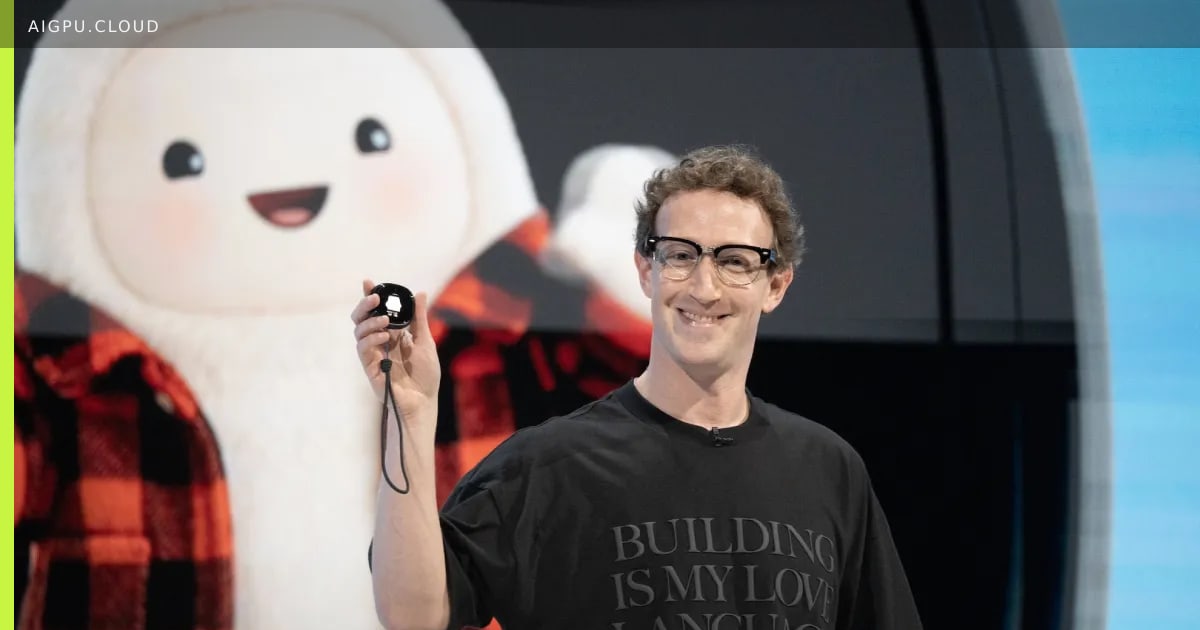 Illustration of consumer AI assistants with GPU cloud background