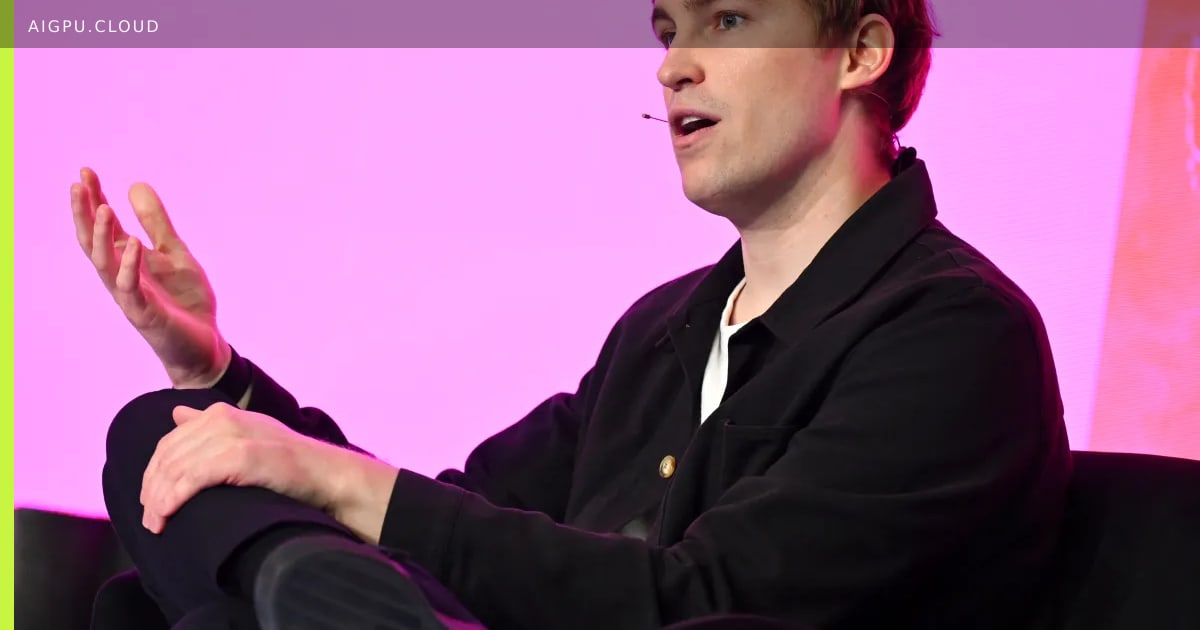 ElevenLabs CEO Mati Staniszewski discussing AI voice technology.
