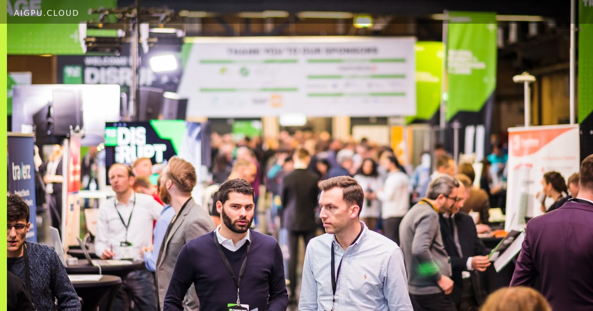 Startup booth at TechCrunch Disrupt 2026 Expo Hall