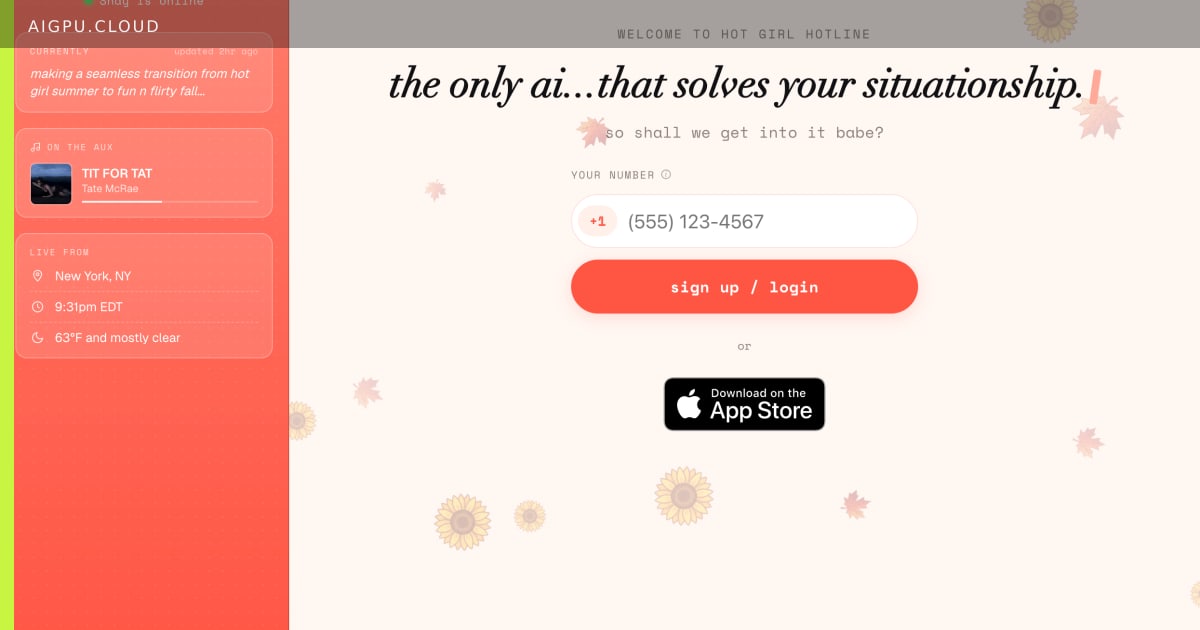 Illustration of a smartphone showing a chat interface with a friendly AI avatar offering relationship advice