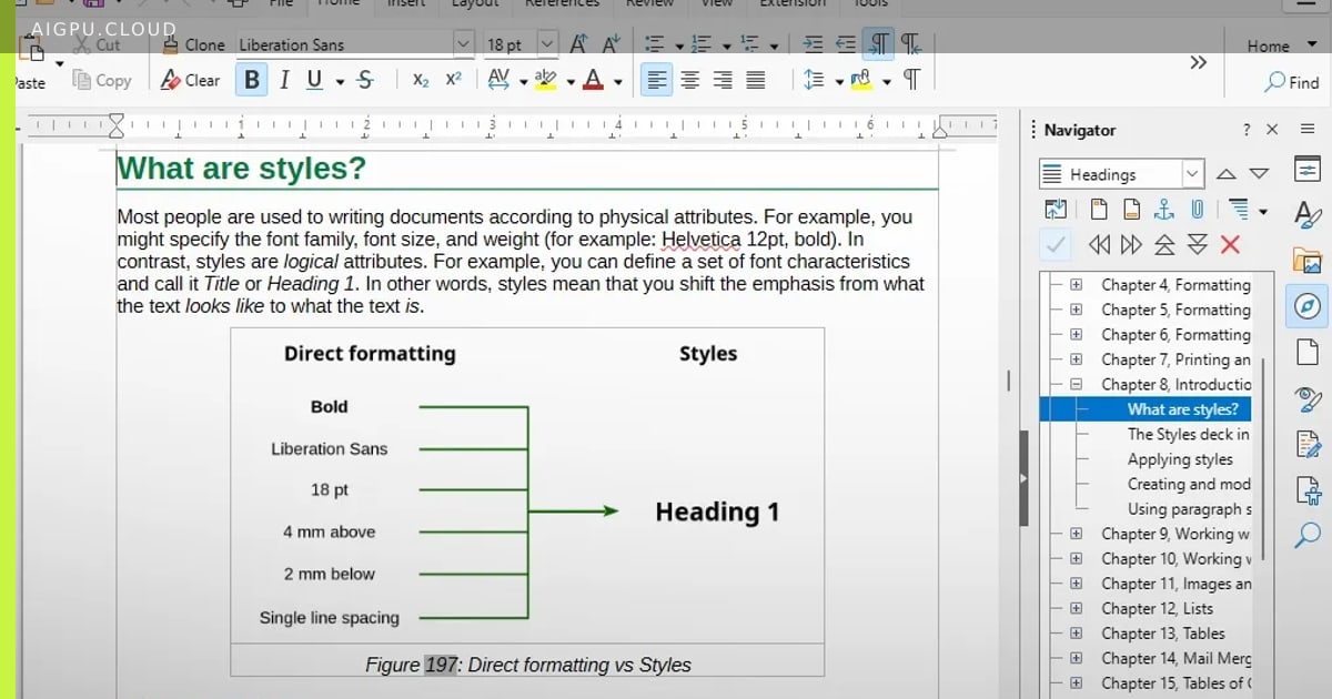 LibreOffice logo with a no‑AI symbol