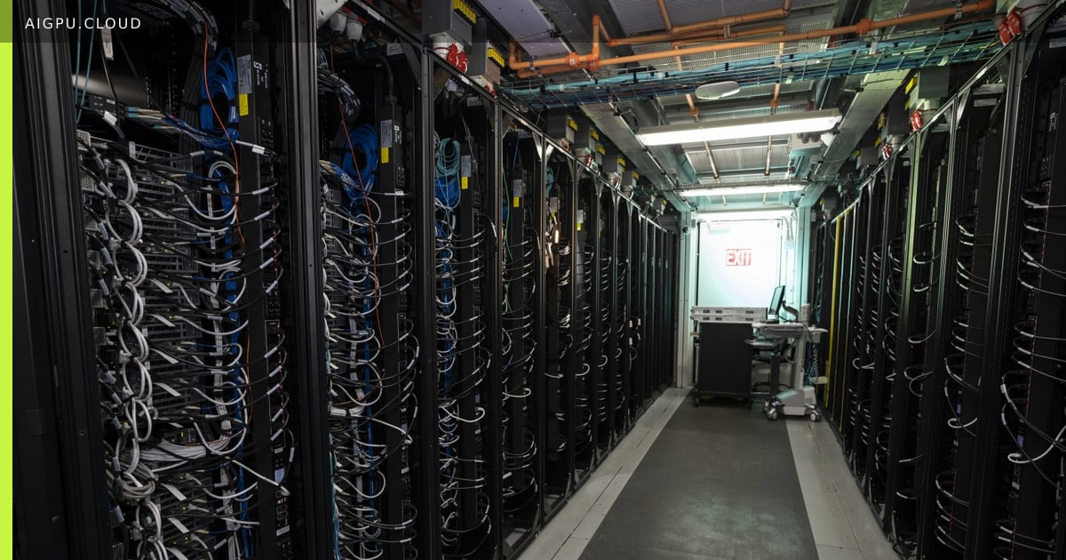 Lincoln Laboratory Supercomputing Center data center in Holyoke, Massachusetts