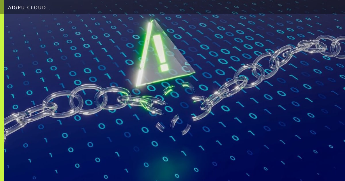 Abstract illustration of a digital lock breaking, symbolizing cryptographic vulnerability.
