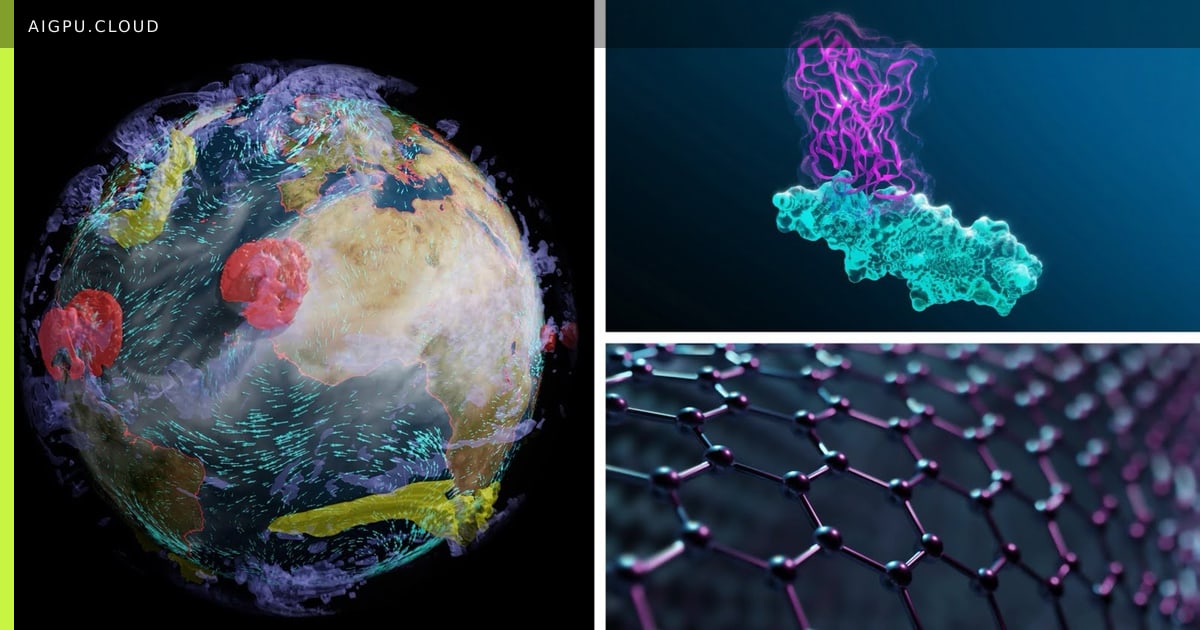 NVIDIA logo alongside European research collaboration illustration