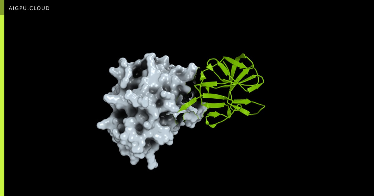 Illustration of viral protein structures with AI-generated elements, symbolizing pandemic preparedness.