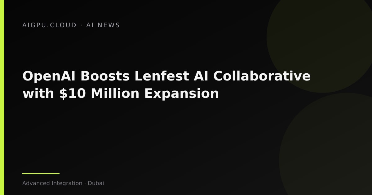 OpenAI and Lenfest Institute collaboration to expand AI research funding and infrastructure