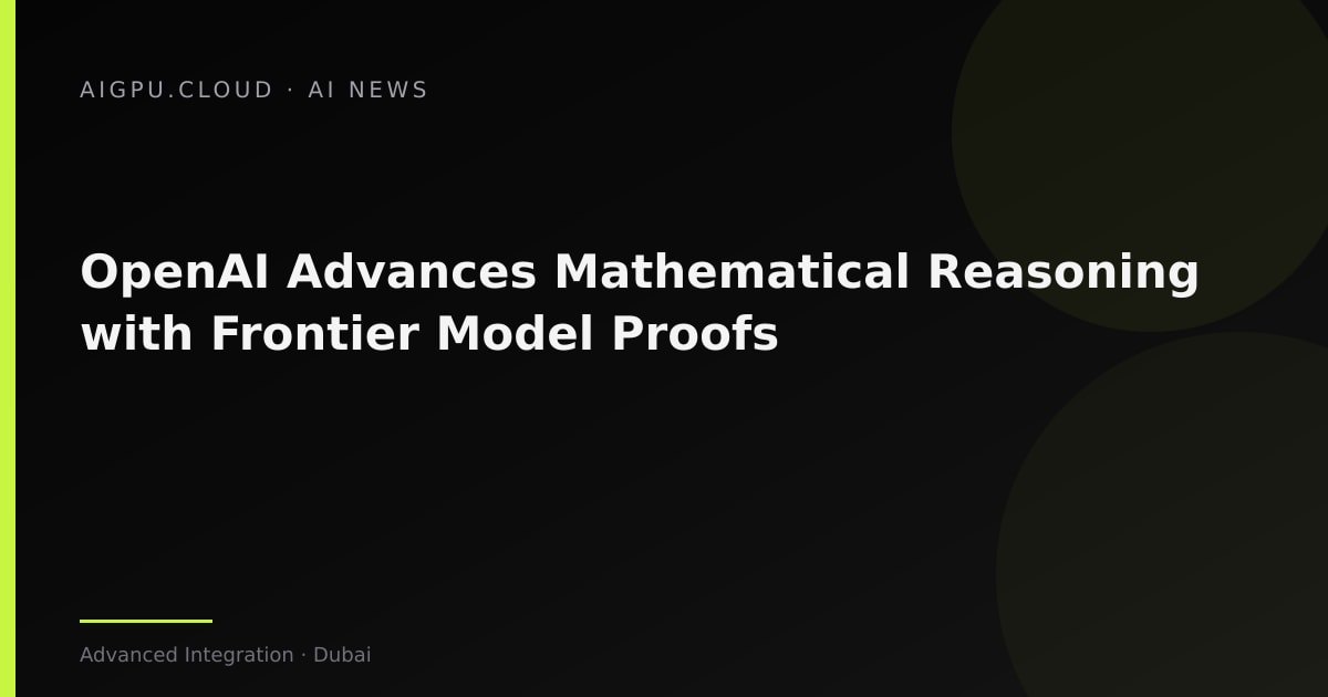 Abstract visualization of mathematical symbols and GPU compute nodes interconnected