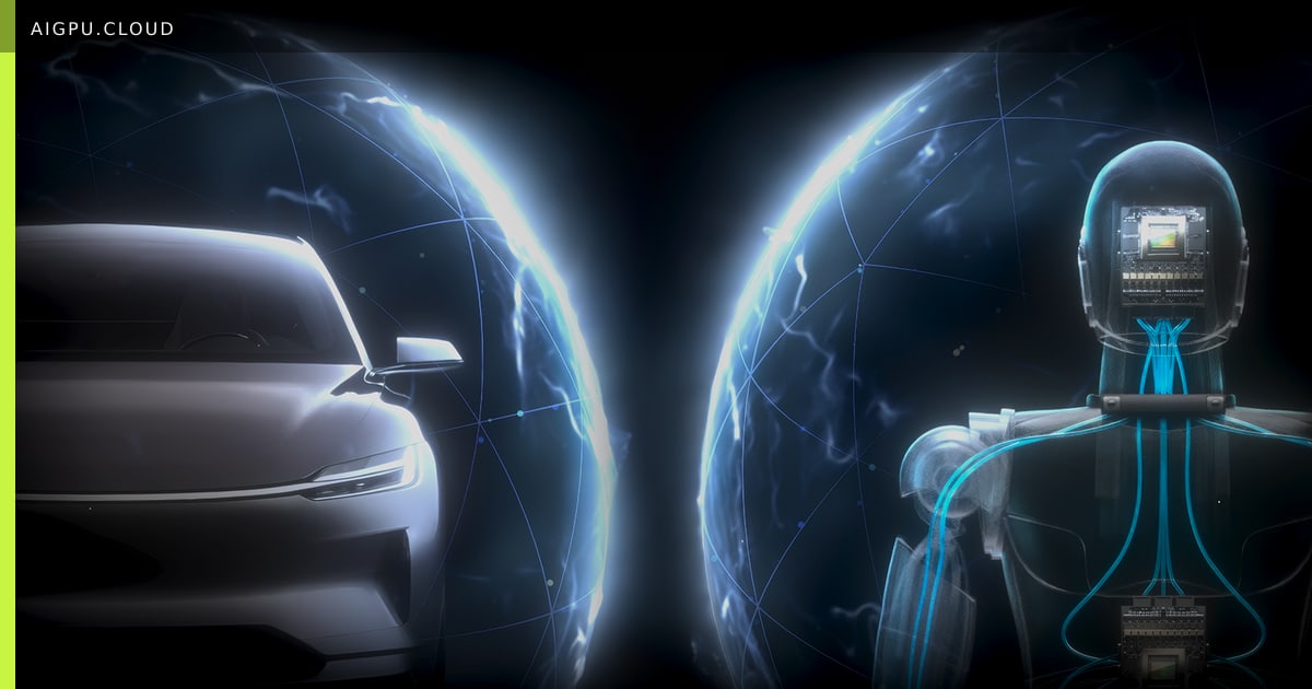 Engineer monitoring an autonomous vehicle safety simulation on a GPU-powered AI platform