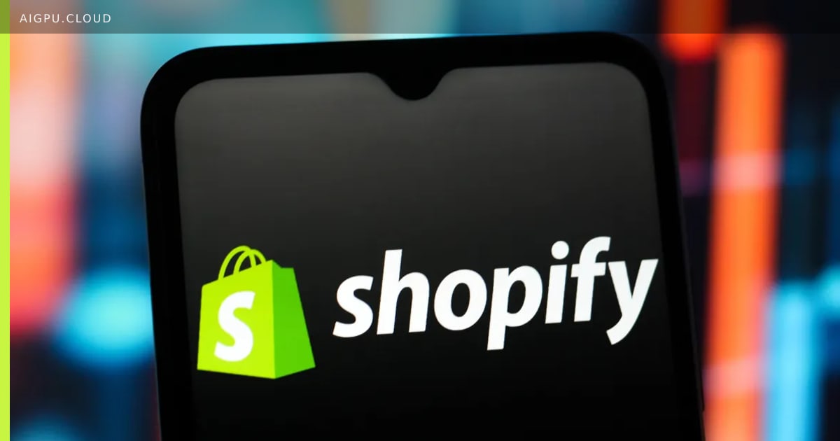 Shopify Shop app interface showing AI agent product recommendations