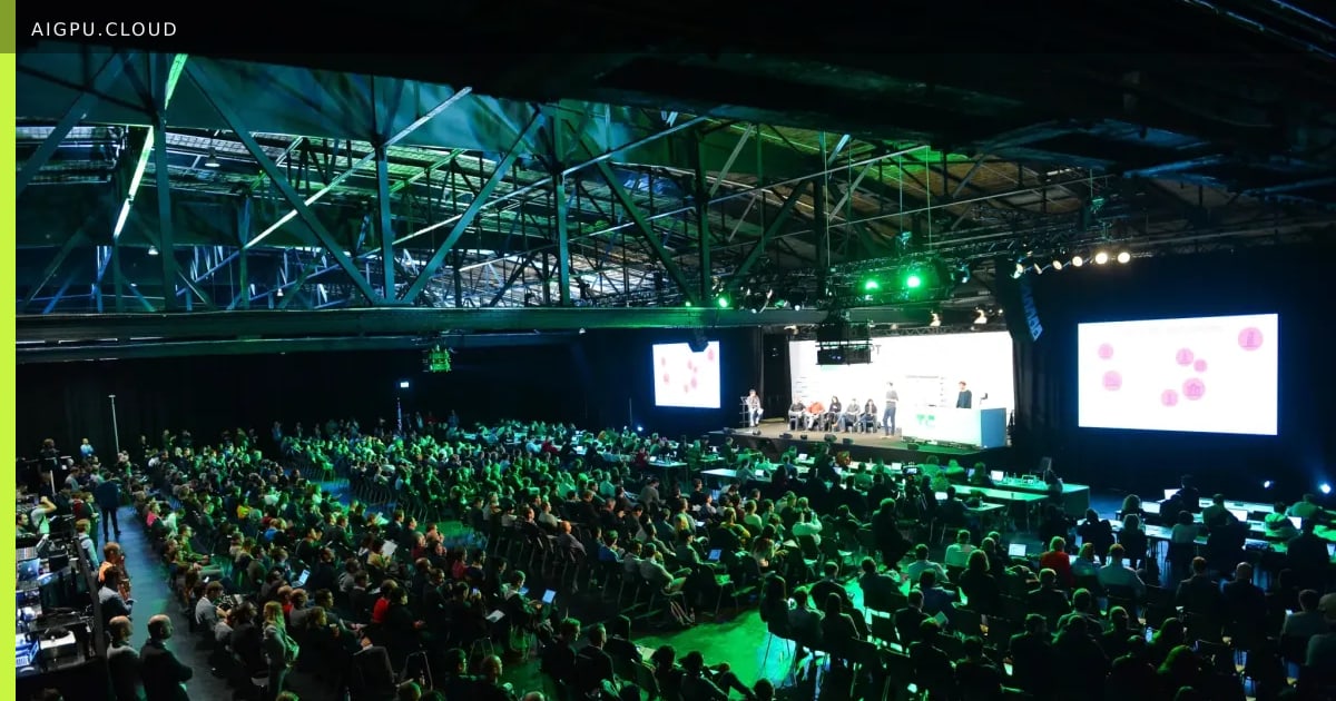 TechCrunch Disrupt 2026 poster showing diverse tech professionals networking at Moscone West