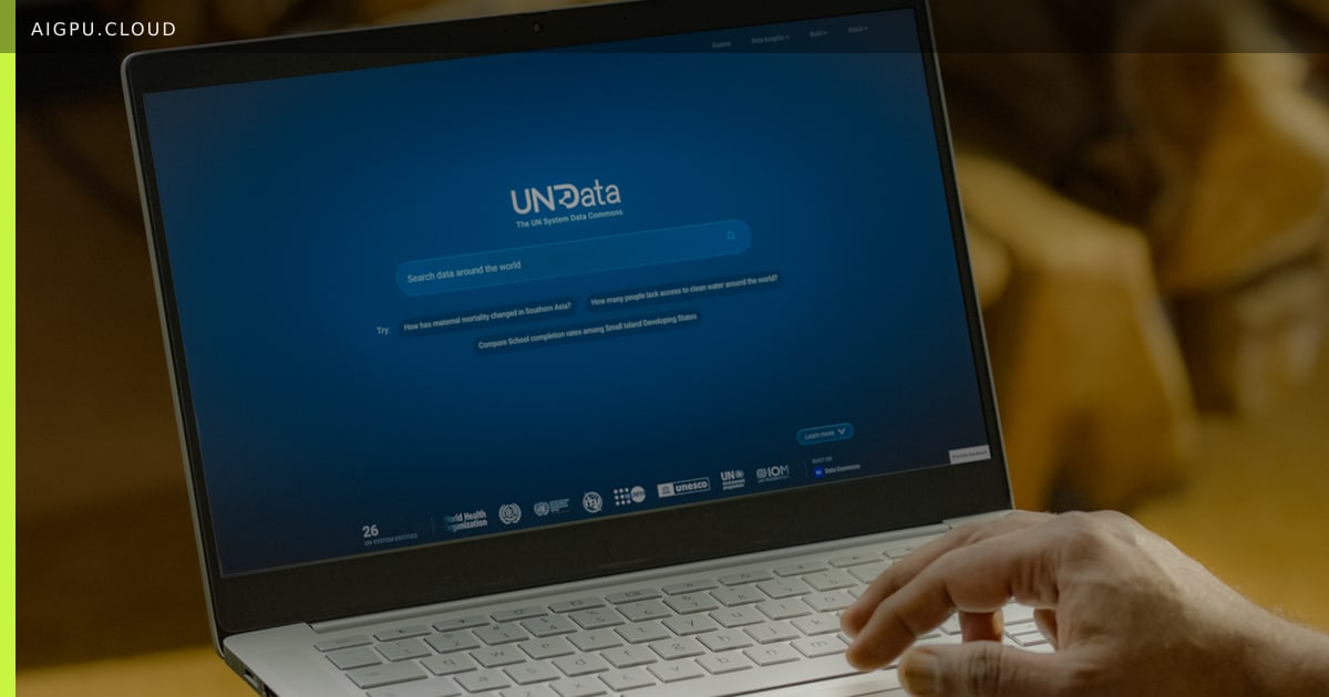 واجهة نظام الأمم المتحدة لمشاركة البيانات تعرض إحصائيات عالمية مرسومة