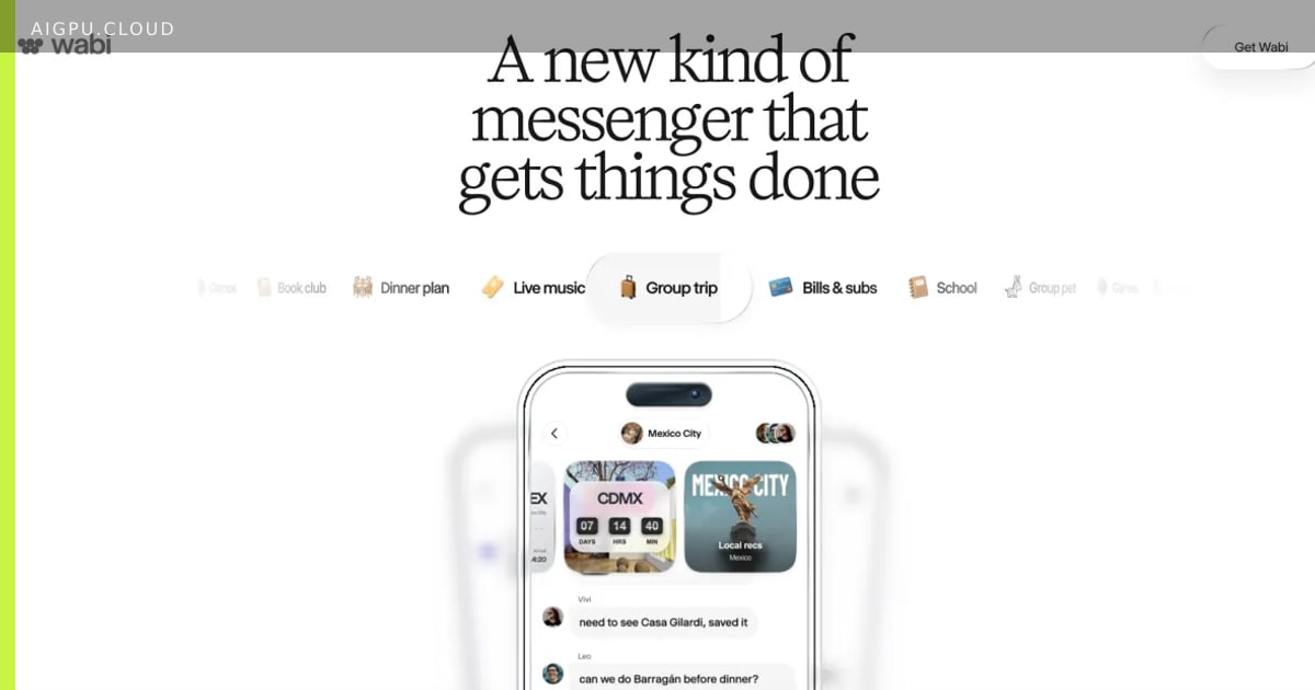 Illustration of an AI messenger creating dynamic app interfaces