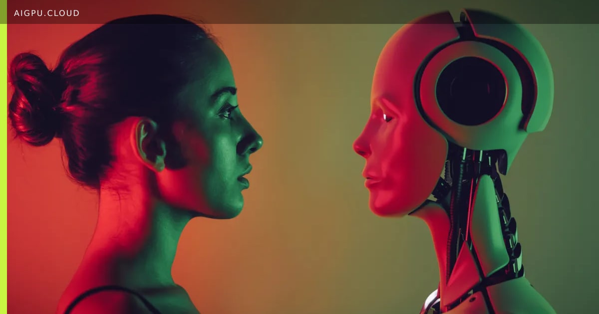 Researcher shaking hand with humanoid robot at MIT CSAIL lab